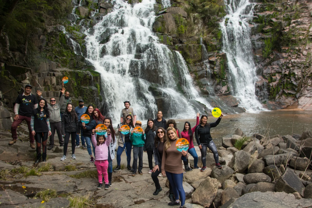 Edição anterior do Um Dia no Parque, no Parque Municipal Cascata do Salso