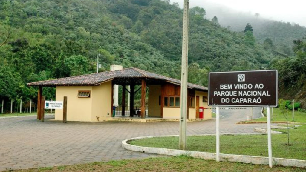 Entrada do Parque Nacional do Caparaó pelo lado capixaba