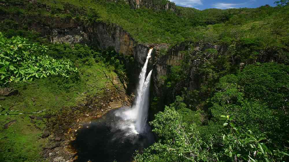 Trilha dos Saltos - Parque Nacional da Chapada dos Veadeiros Trilha dos Saltos - Parque Nacional da Chapada dos Veadeiros