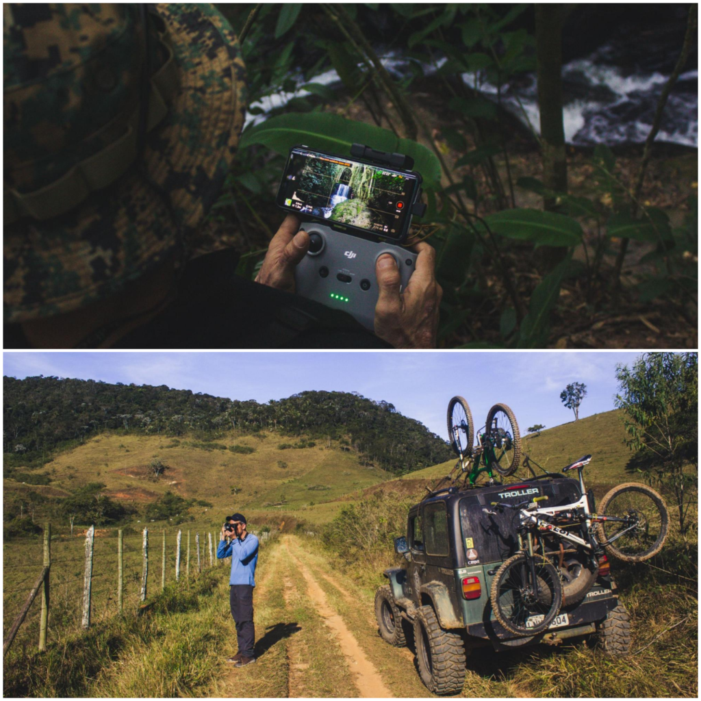 a produção de fotos e vídeos faz parte da consultoria para estruturação do ecoturismo