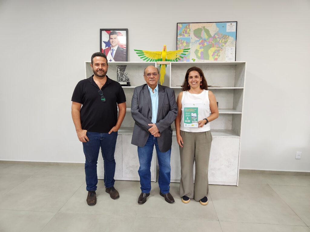 Reunião com o presidente do IDEFLOR-Bio para apresentação do projeto e seus benefícios para a Trilha Amazônia Atlântica