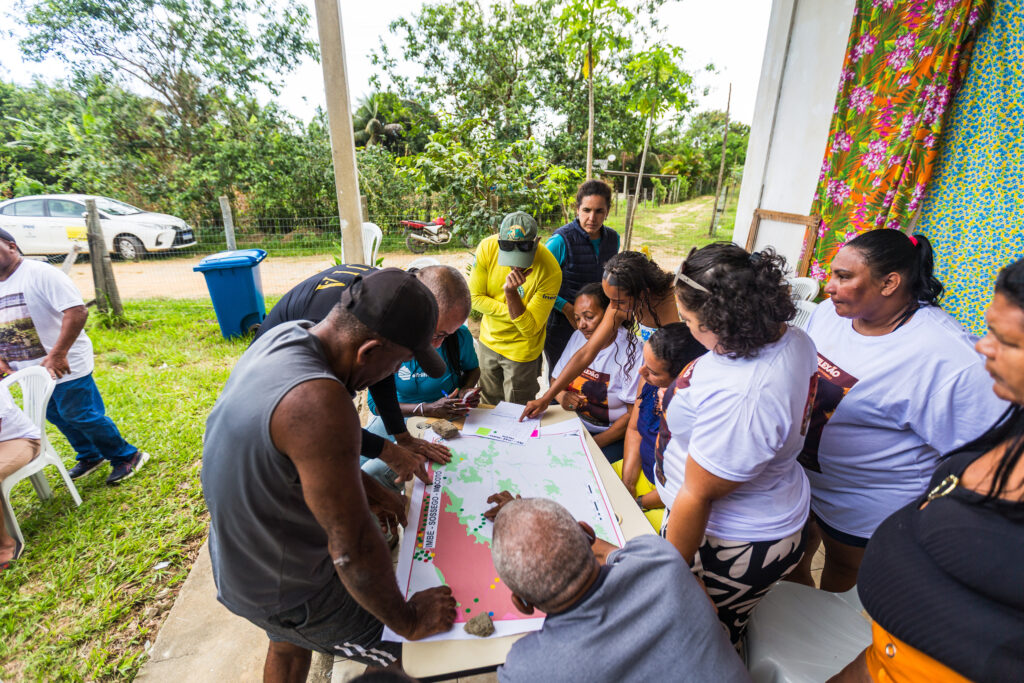 Oficinas de Mapa Falado como materialização da cartografia social